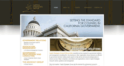 Desktop Screenshot of capitolstrategiesgroup.com